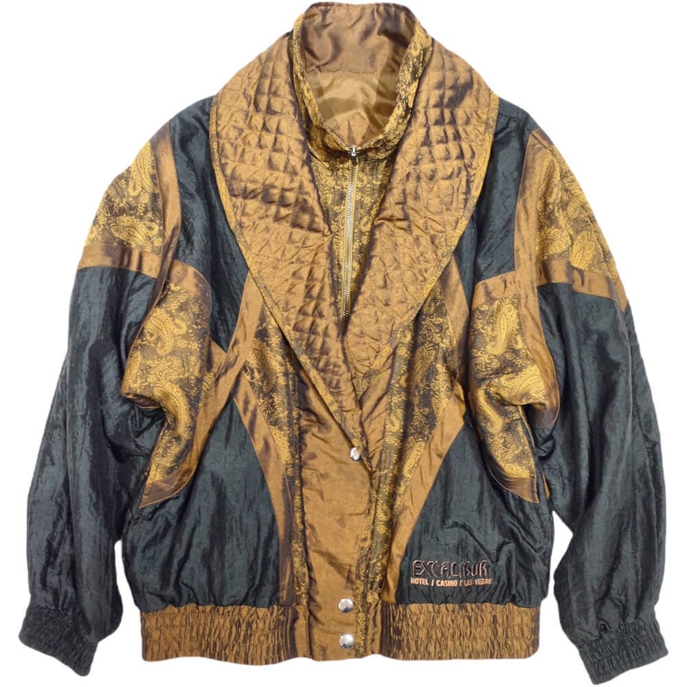 Paisley & Quilting Switch Layered Blouson