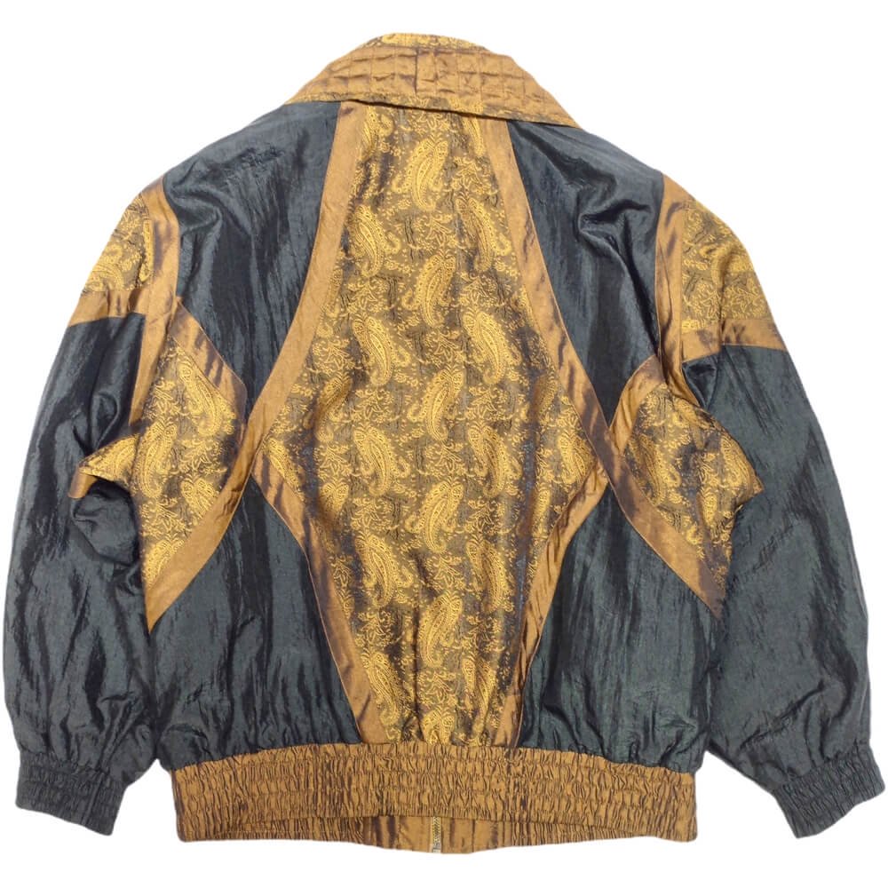 Paisley & Quilting Switch Layered Blouson