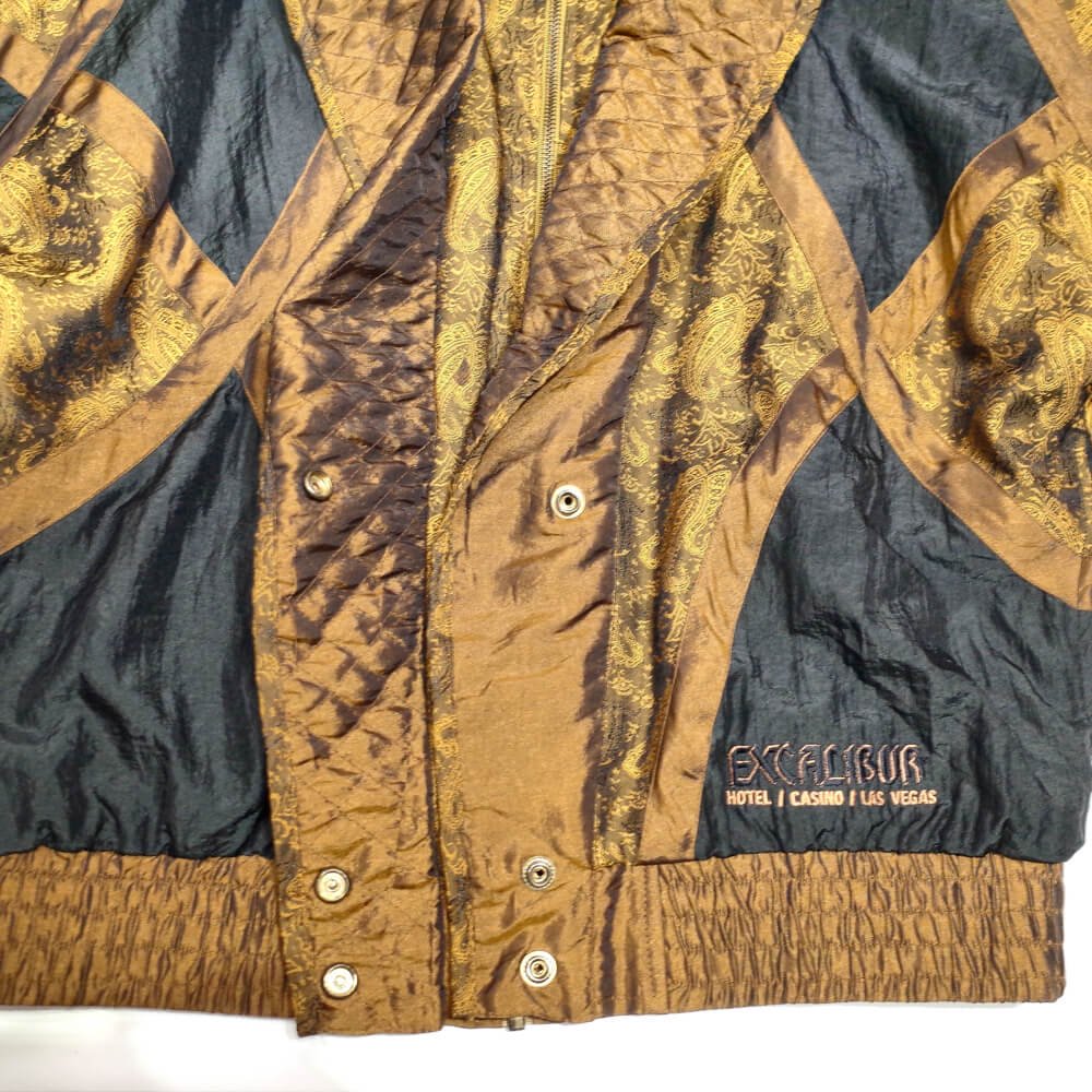 Paisley & Quilting Switch Layered Blouson