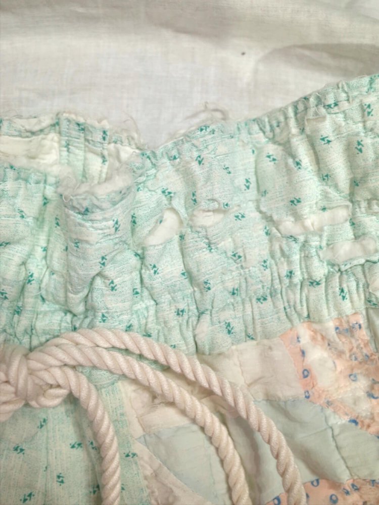 end  BelleNaruVintage Quilt Balloon Pants