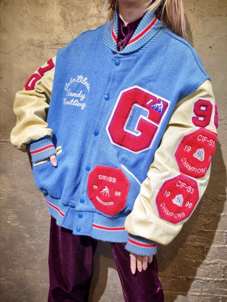 c.1990sWrestling EmbroideryStadium Jacket