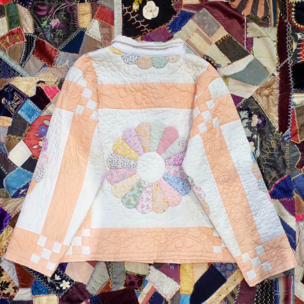 c.1950~60s Vintage Hand Quilt / ɽȡ Jacket
