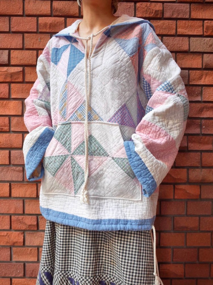 end  BelleNaruVintage Quilt Hoodie