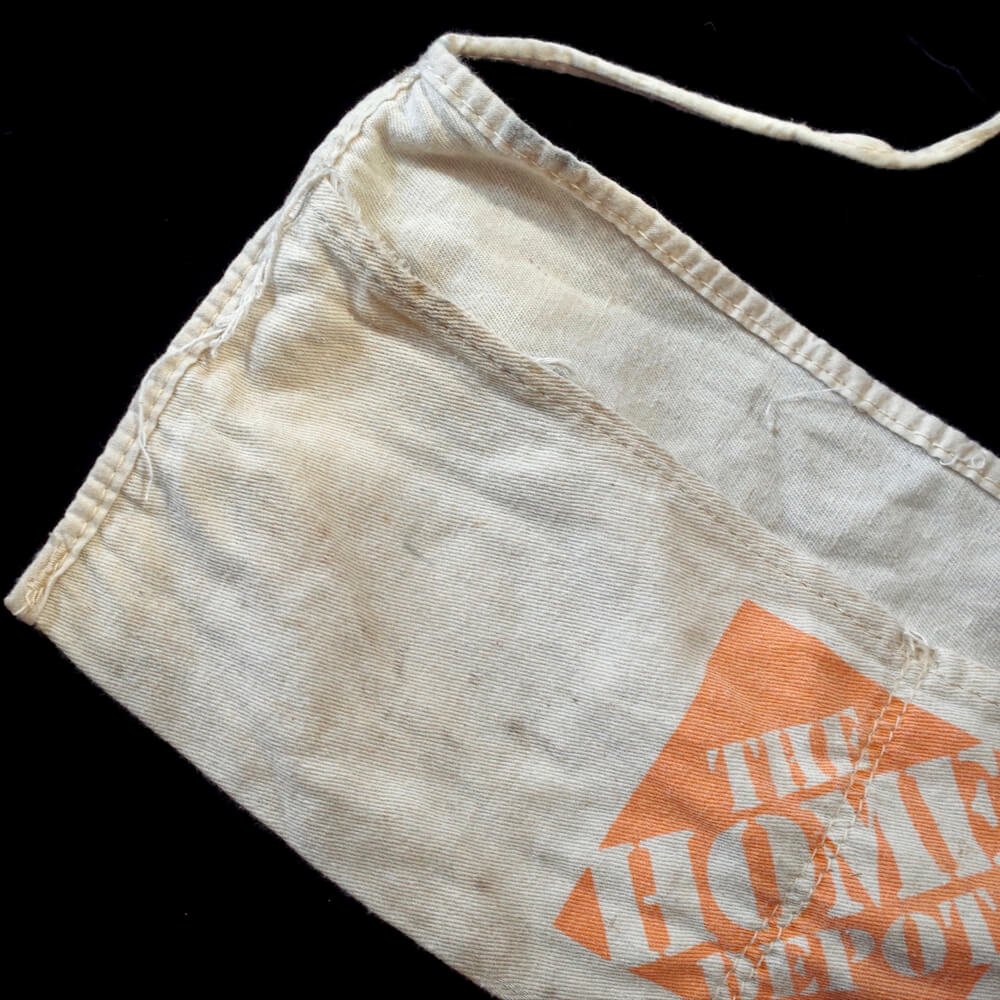 Vintage THE HOME DEPOT Aging Apron