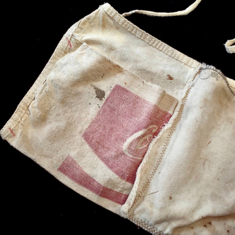 Vintage CokaCola Aging Apron