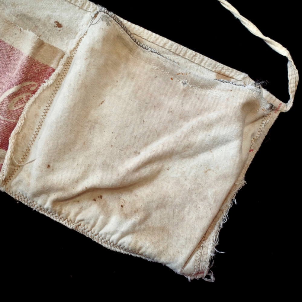 Vintage CokaCola Aging Apron