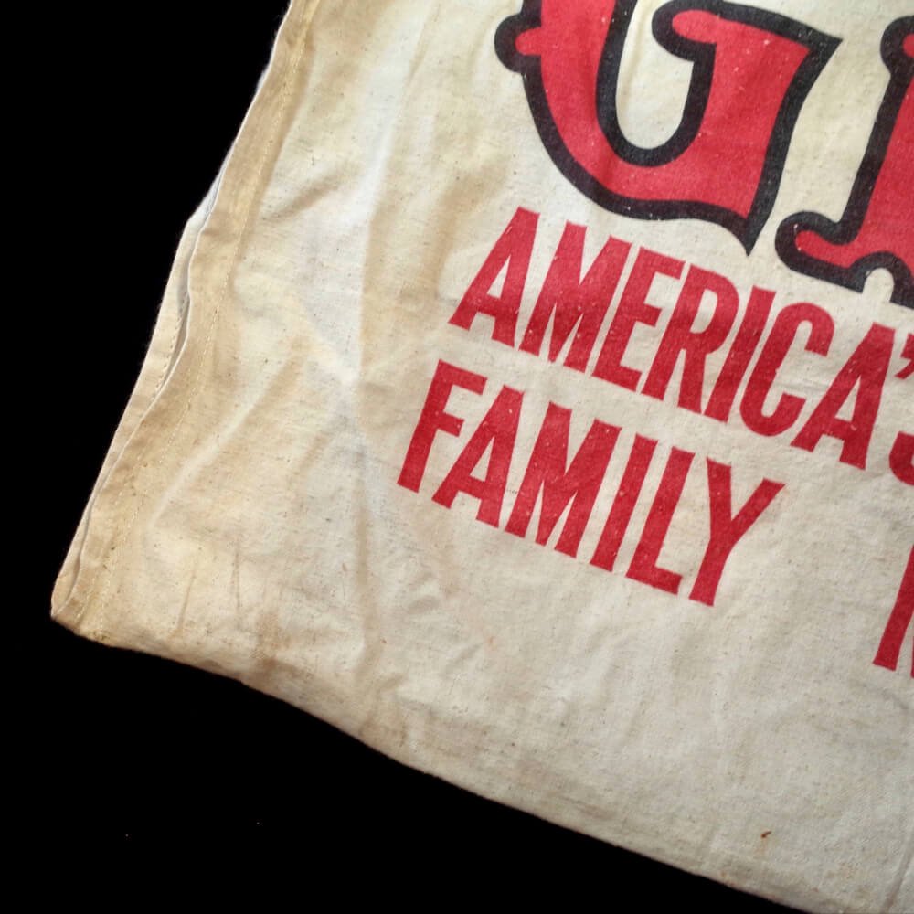 c.1960s Vintage GRIT American Newspaper Bag