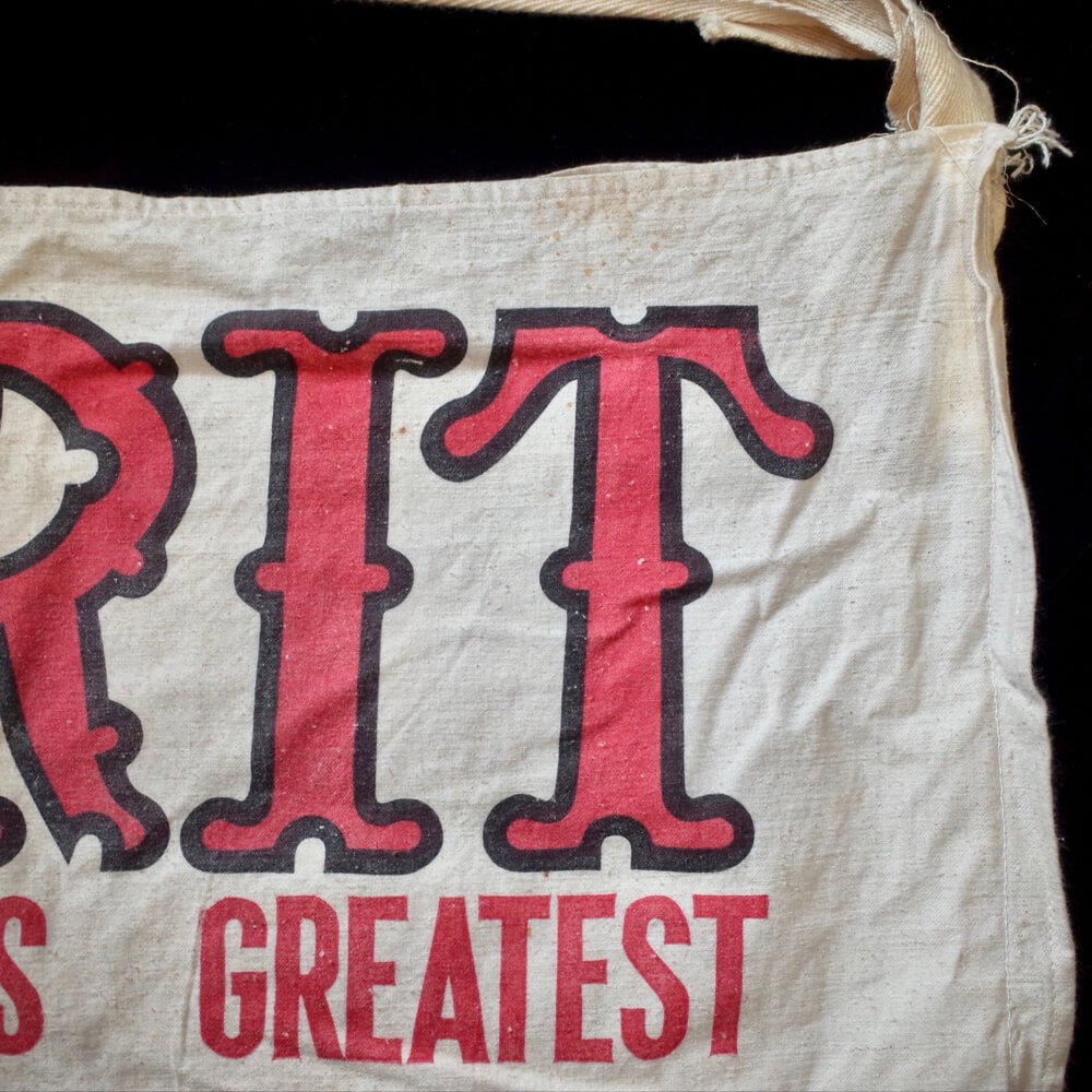 c.1960s Vintage GRIT American Newspaper Bag