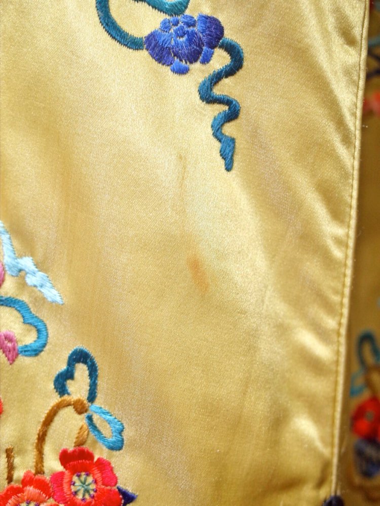 Champion Gold China Embroidery Long Gown