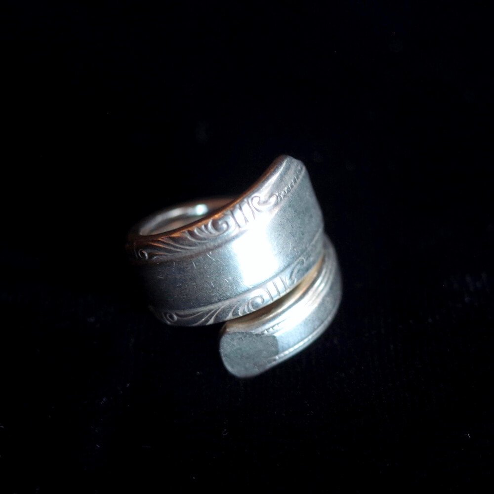 Vintage Silver Spoon Ring