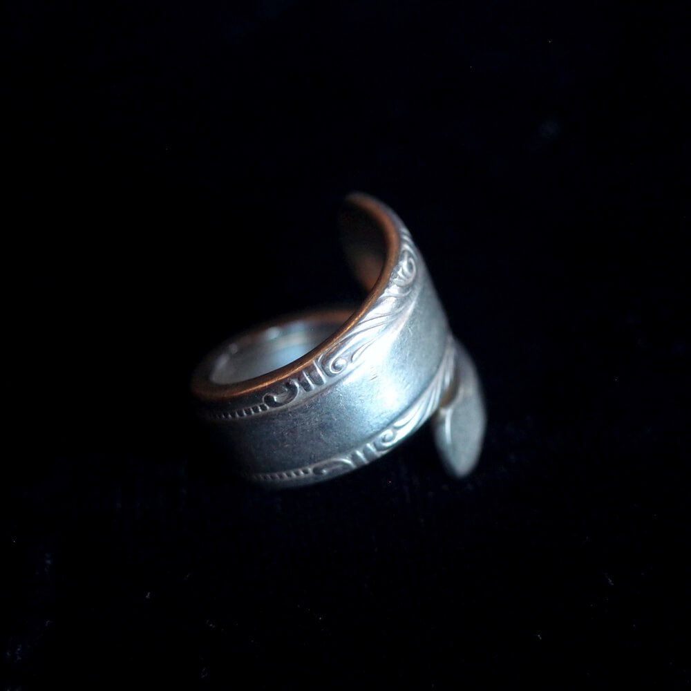 Vintage Silver Spoon Ring