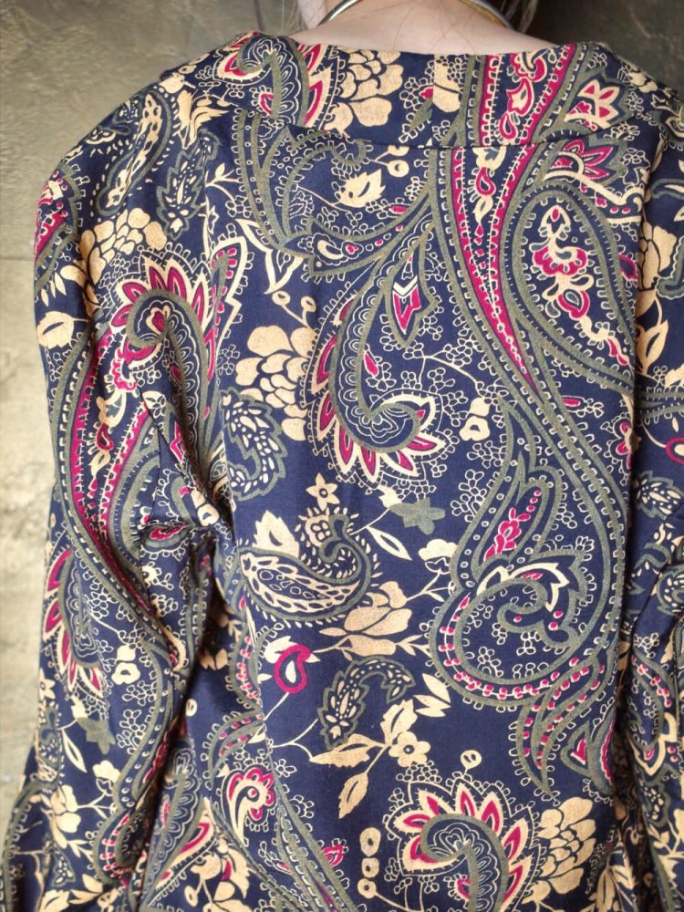 Oriental Paisley Rayon Shirt