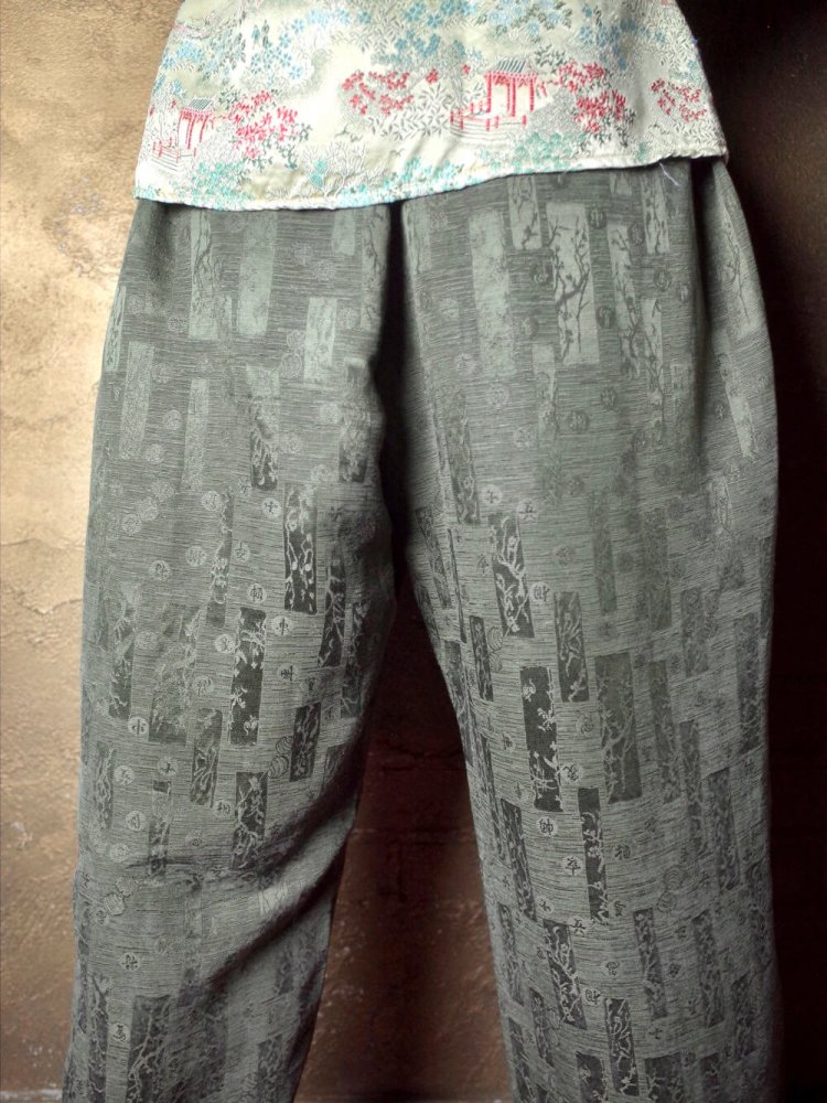   Silk  Linen China Pants