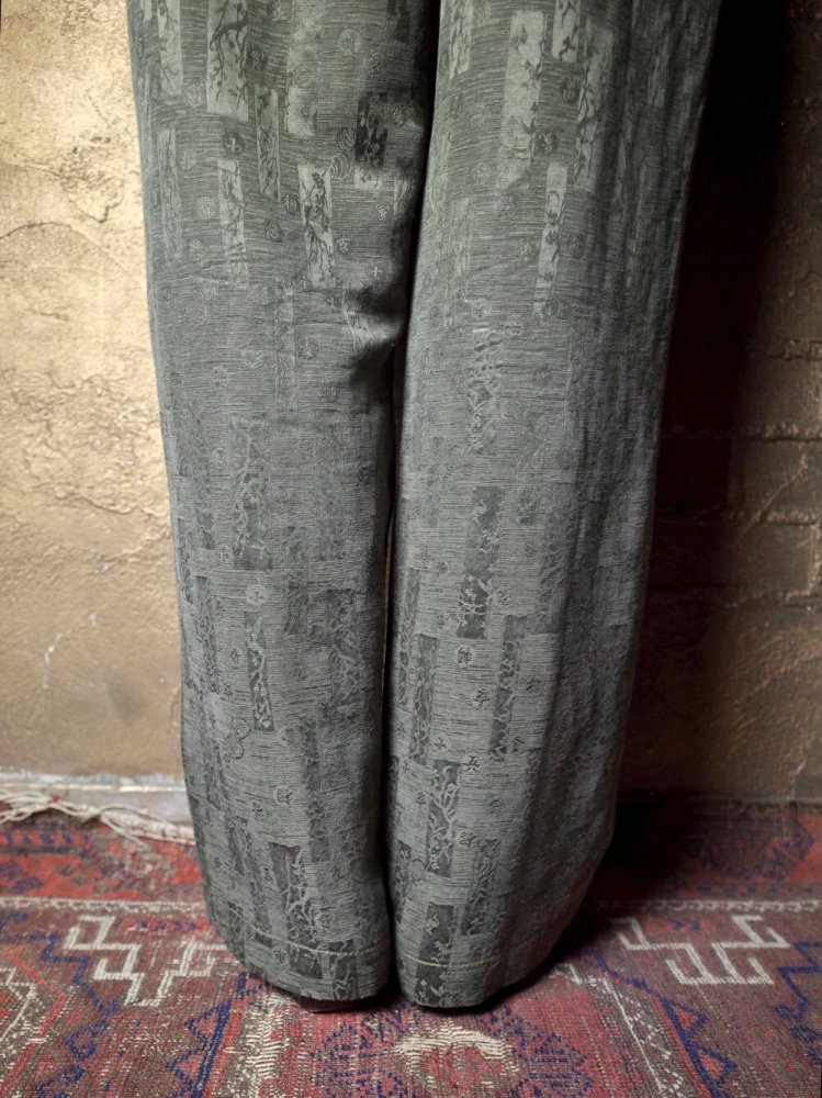   Silk  Linen China Pants