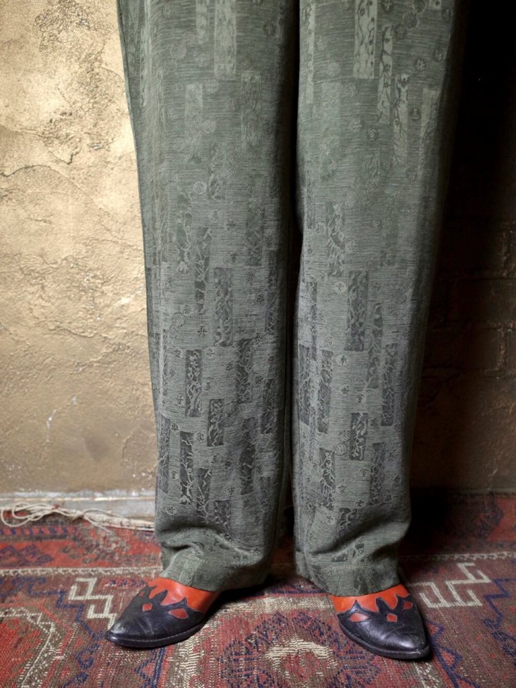   Silk  Linen China Pants