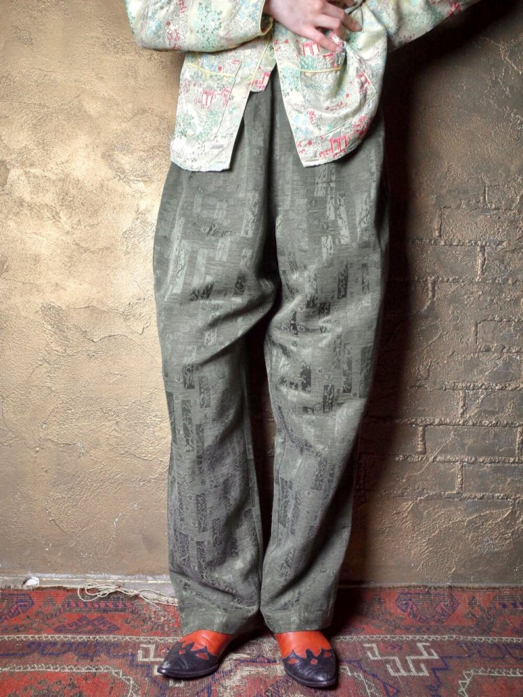   Silk  Linen China Pants