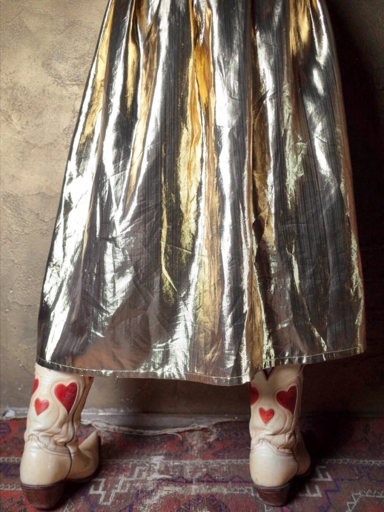 Glitter Gold Skirt