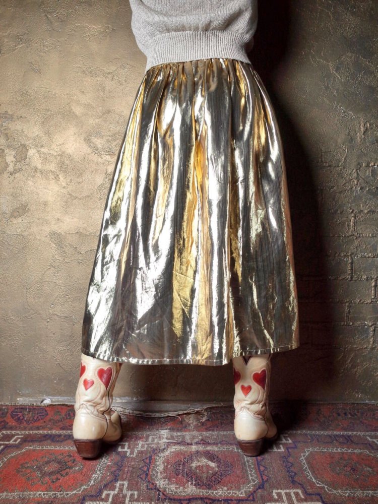 Glitter Gold Skirt