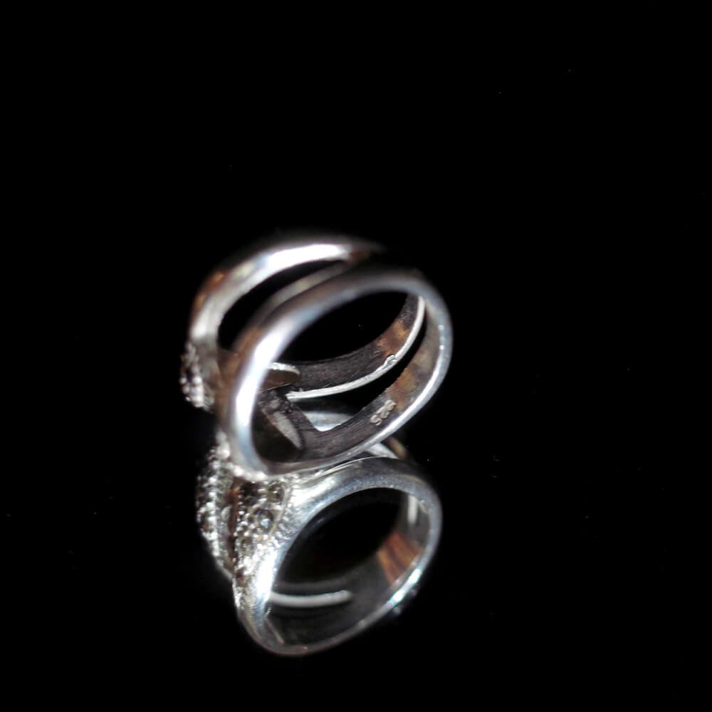 "From Turkey Silver 925 Double Snake Ring