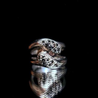 "From Turkey Silver 925 Double Snake Ring