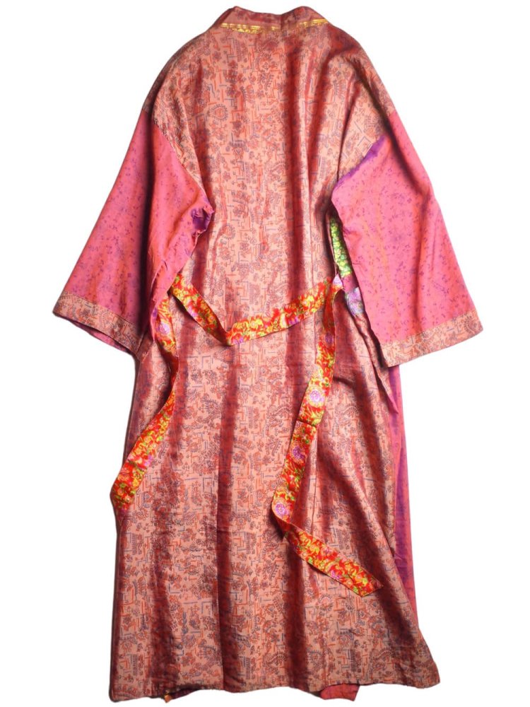  India Silk Patchwork Gown