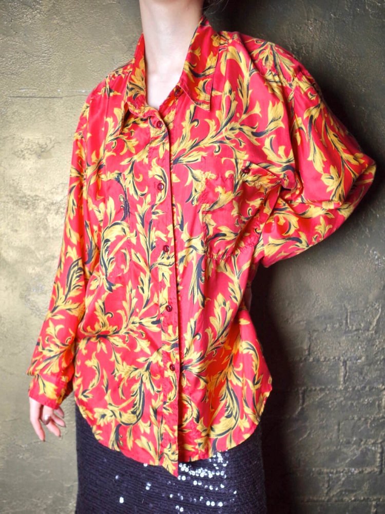 Arabesque Silk Shirt