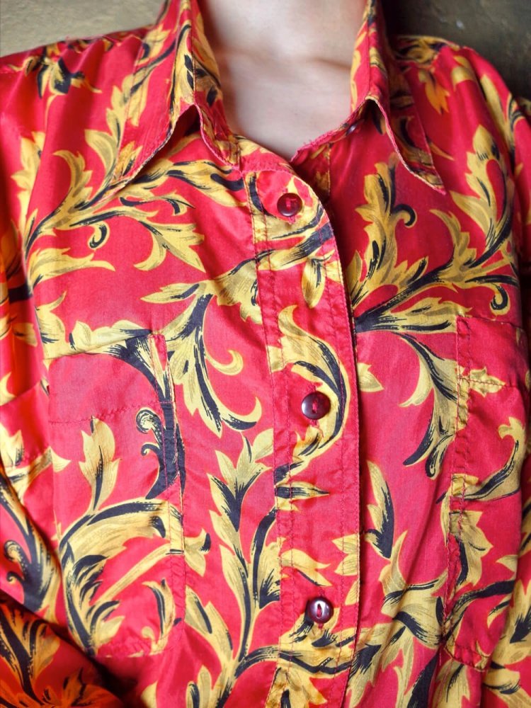 Arabesque Silk Shirt