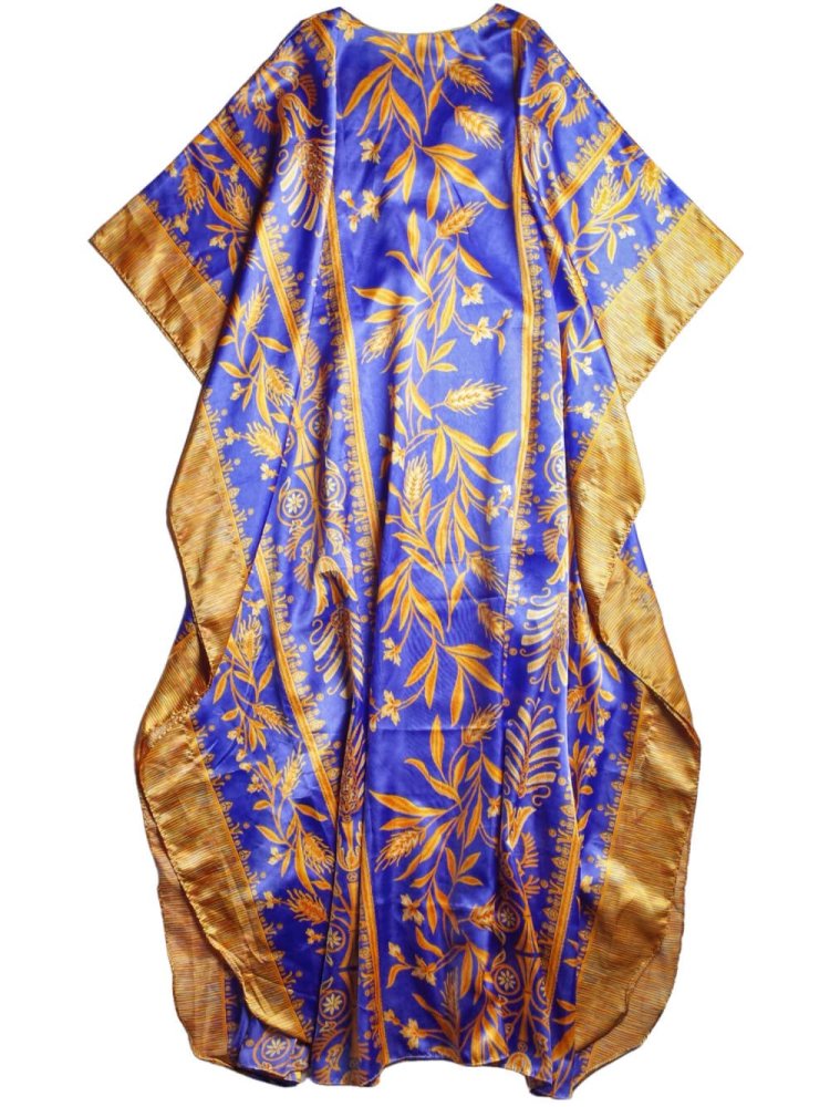 Scarf Arabesque Kaftan Dress