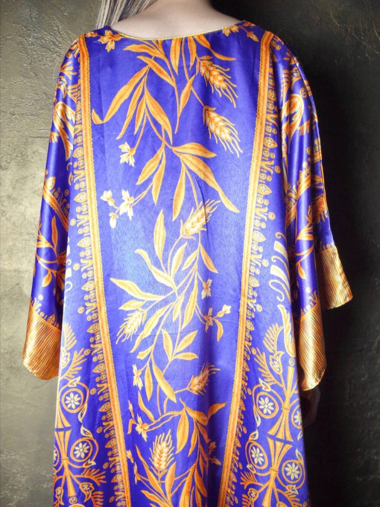 Scarf Arabesque Kaftan Dress