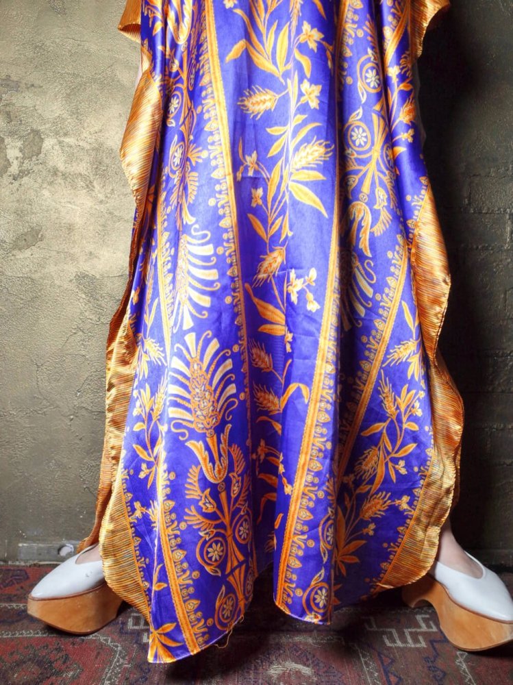 Scarf Arabesque Kaftan Dress