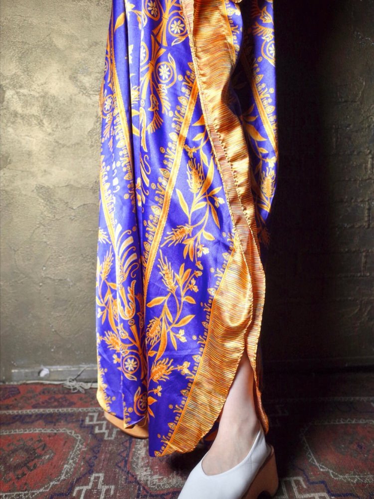 Scarf Arabesque Kaftan Dress