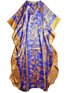 Scarf Arabesque Kaftan Dress