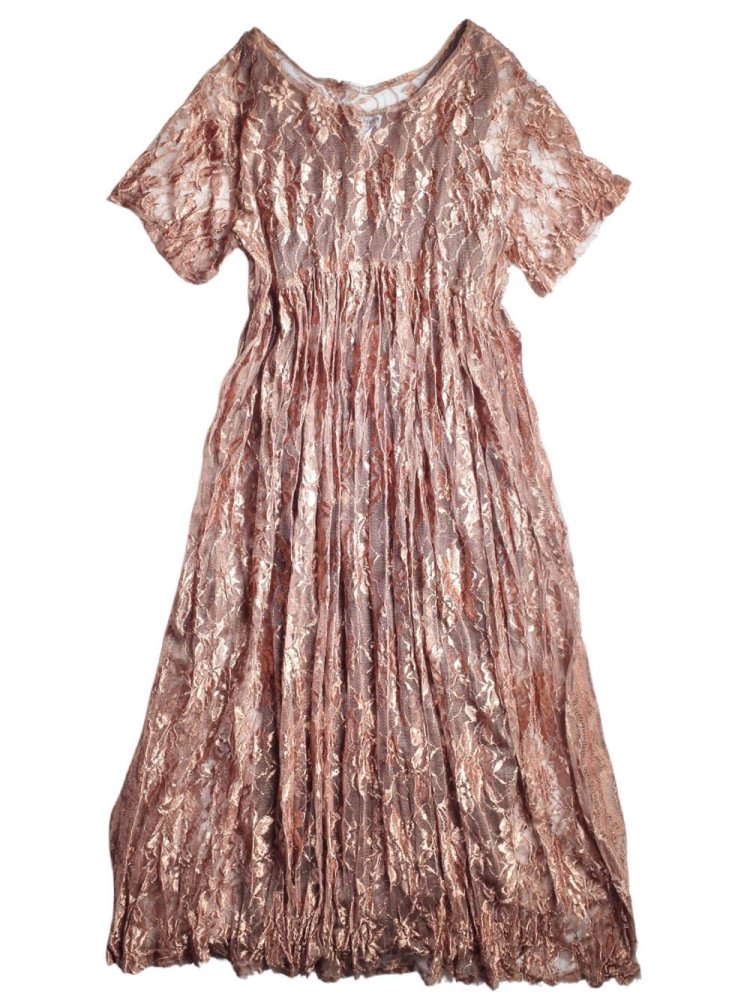 Bronze Lace Dress
