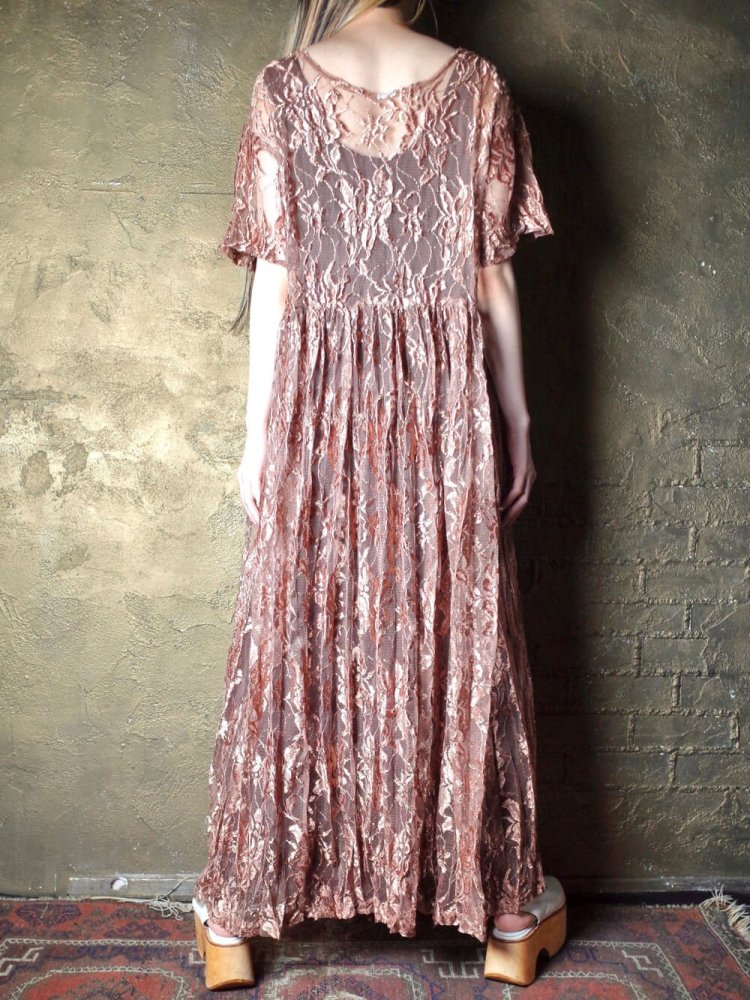 Bronze Lace Dress