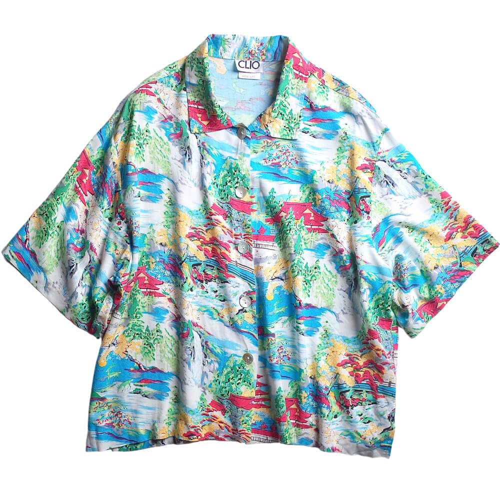  Short Length Rayon Hawaiian Shirt