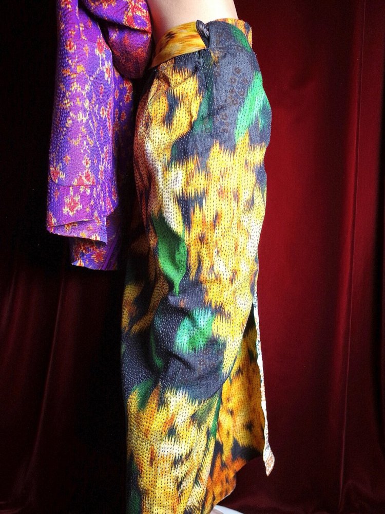 DRIES VAN NOTEN / ɥꥹΥåƥ Archive 2022ss ɤ Brock Print Wrap Skirt