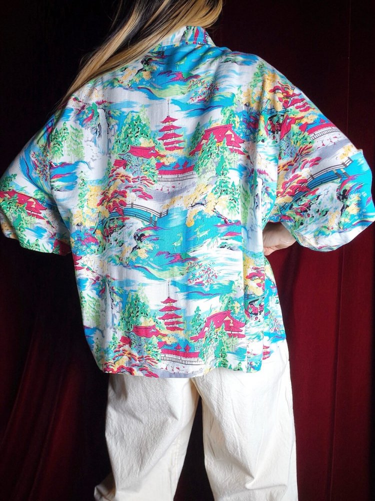  Short Length Rayon Hawaiian Shirt