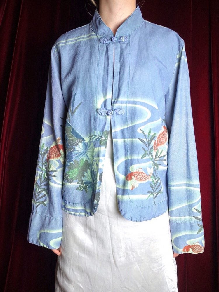   Silk  Linen China Shirt