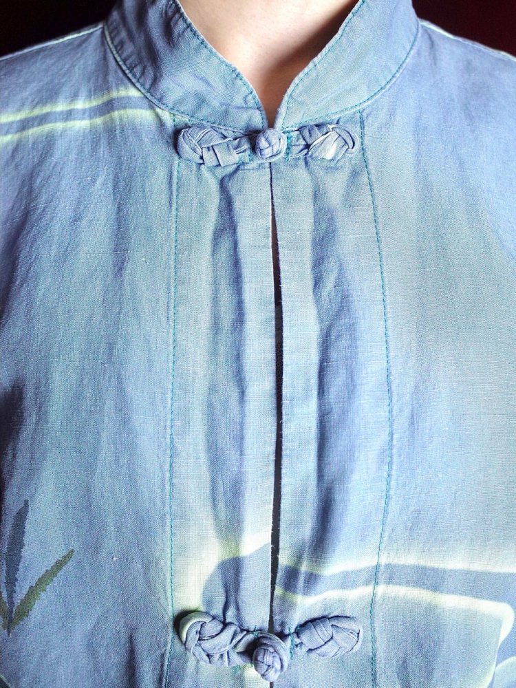   Silk  Linen China Shirt