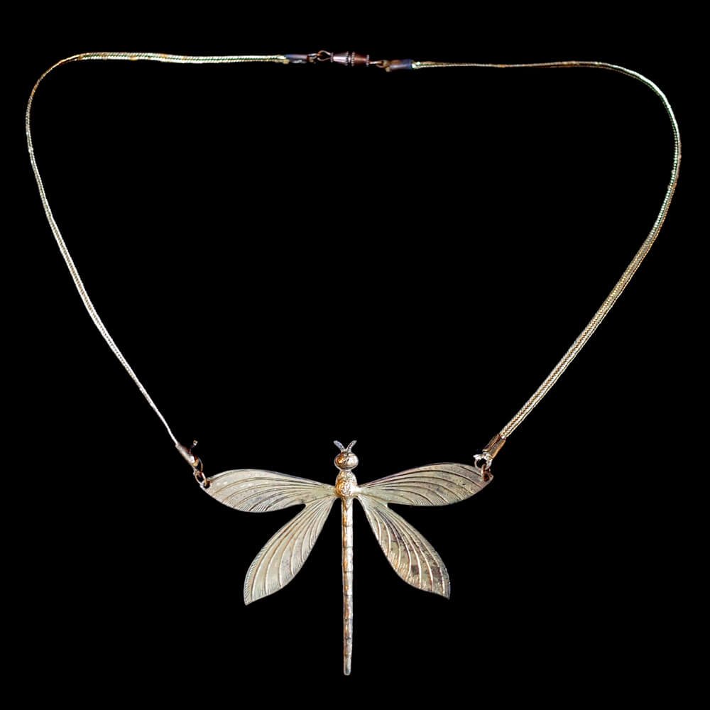 c.1920s Antique Dragonfly Necklace