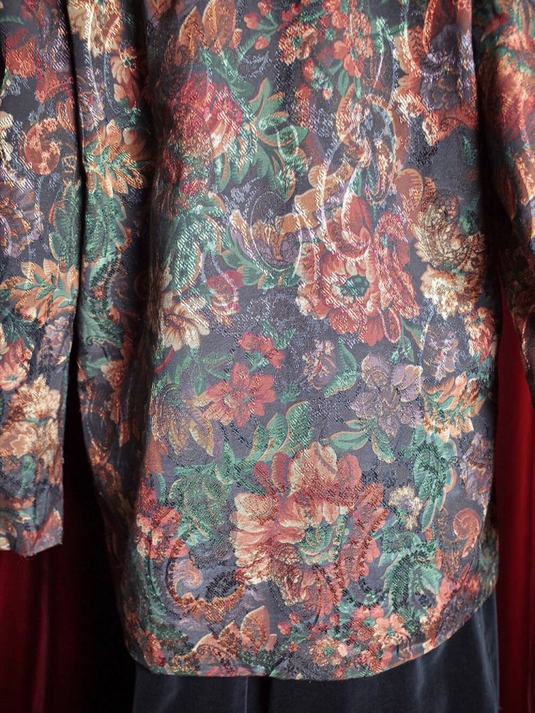 Flower & Paisley Double Pattern Jacket