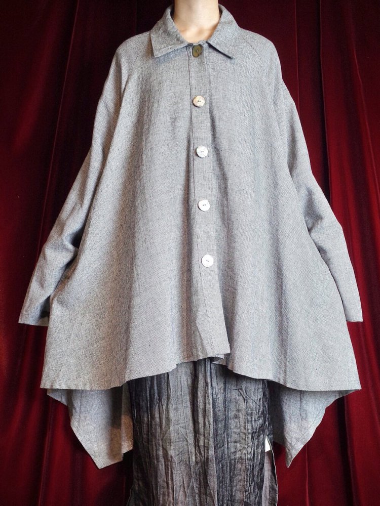 Modern Deformation Linen Coat