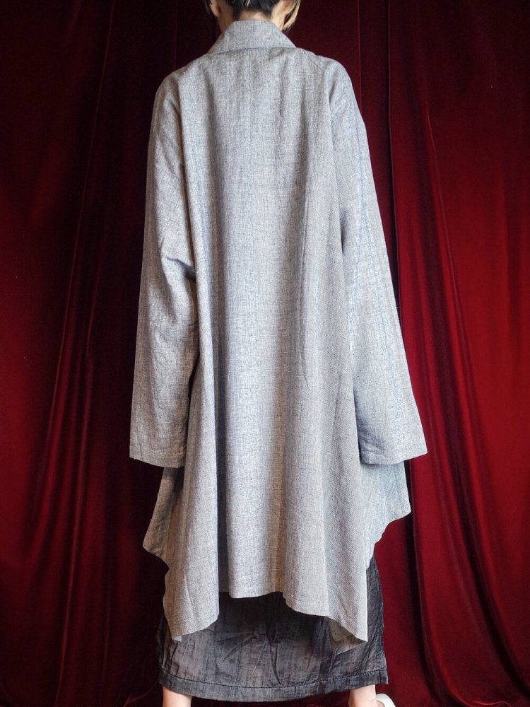 Modern Deformation Linen Coat