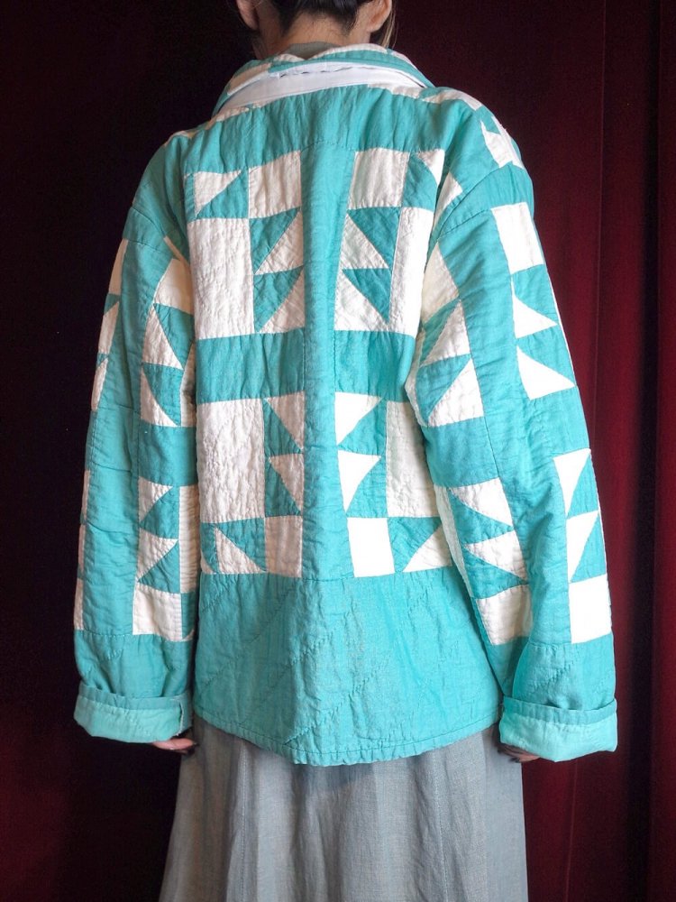 c.1950~60s Vintage Hand Quilt / ɽȡ Jacket