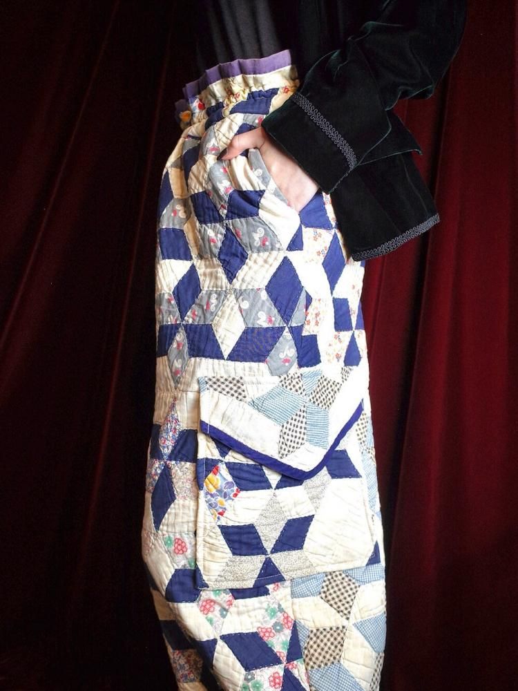 end × BelleNaru】ヴィンテージ キルト パンツ | end vintage