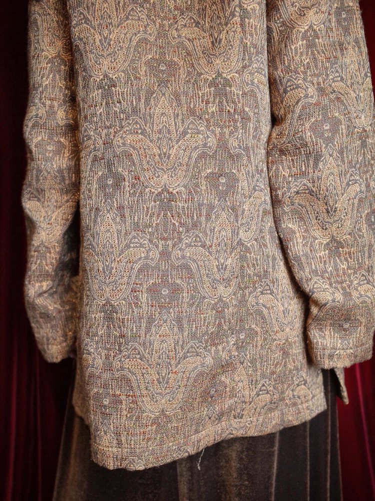 Arabesque Gobelin Mao Collar China Jacket