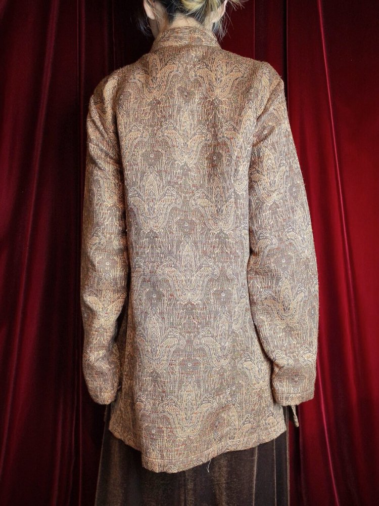 Arabesque Gobelin Mao Collar China Jacket