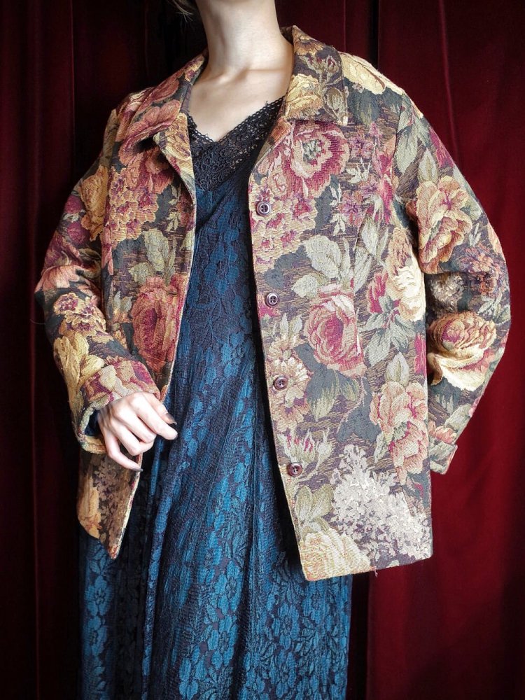 Flower Gobelin Jacket