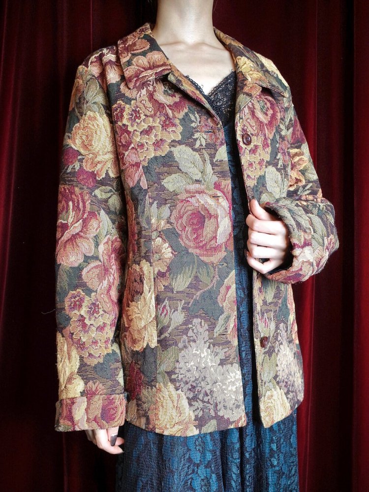 Flower Gobelin Jacket