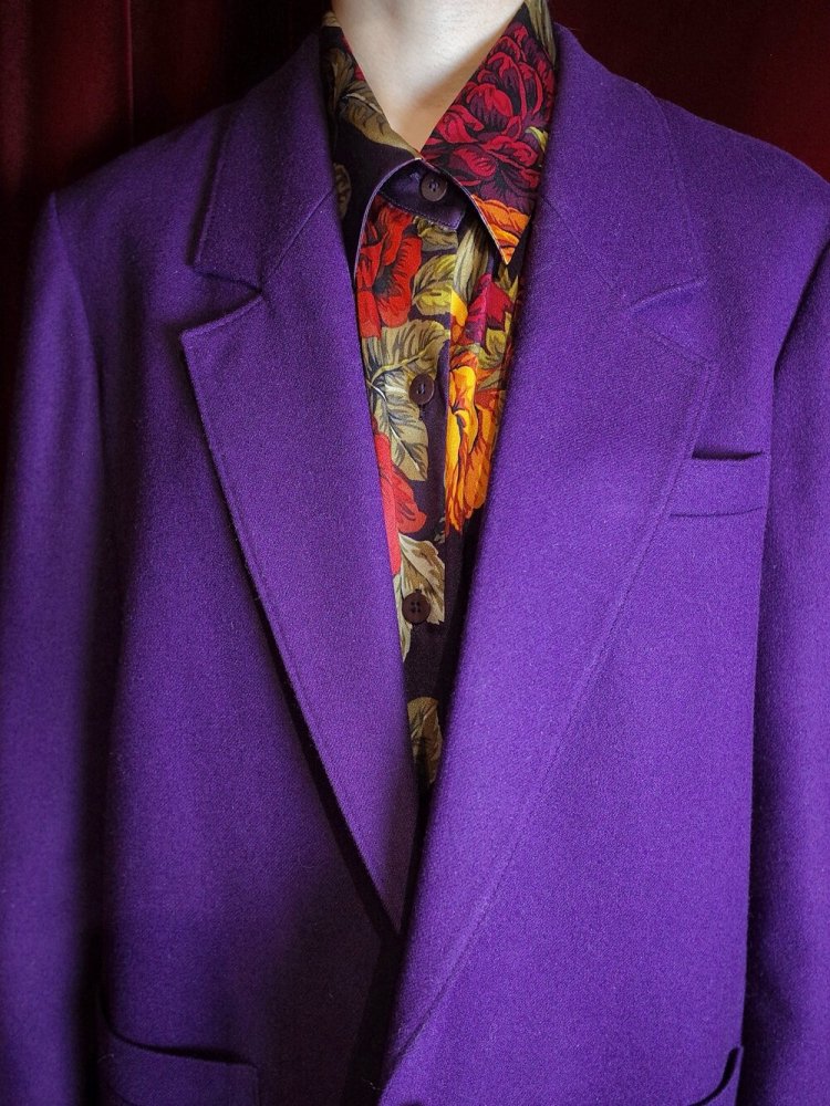 PENDLETON / ڥɥȥ Purple Wool Tailored Jacket